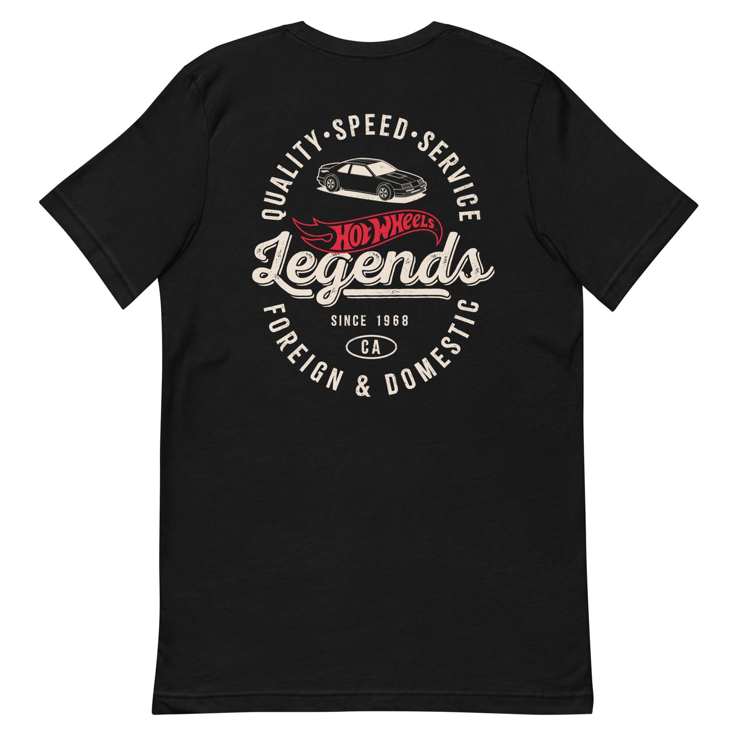 Hot Wheels Customizable Legends Mechanic Black T-Shirt - Áo Thun Cá Nhân Hóa - Hot Wheels - Hình ảnh bổ sung 5