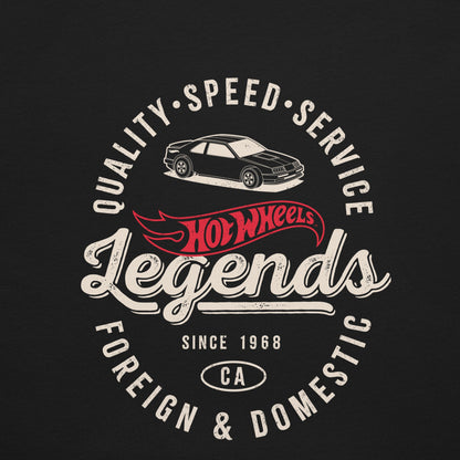 Hot Wheels Customizable Legends Mechanic Black T-Shirt - Áo Thun Cá Nhân Hóa - Hot Wheels - Hình ảnh bổ sung 7