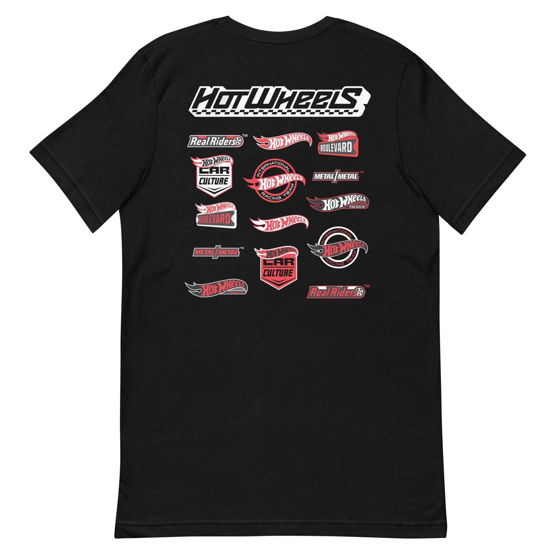 Hot Wheels High Performance Racing Embroidered Black T-Shirt