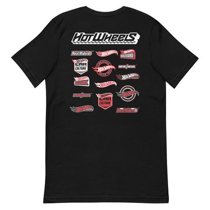 Hot Wheels High Performance Racing Embroidered Black T-Shirt