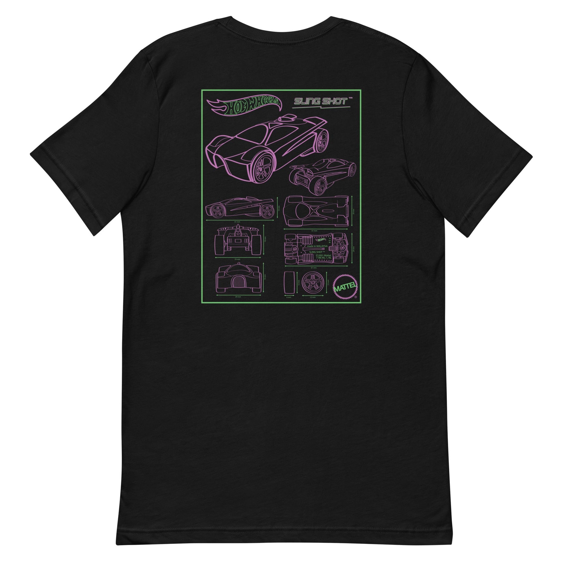 Hot Wheels MC Revealed Fan-Designed Black T-Shirt