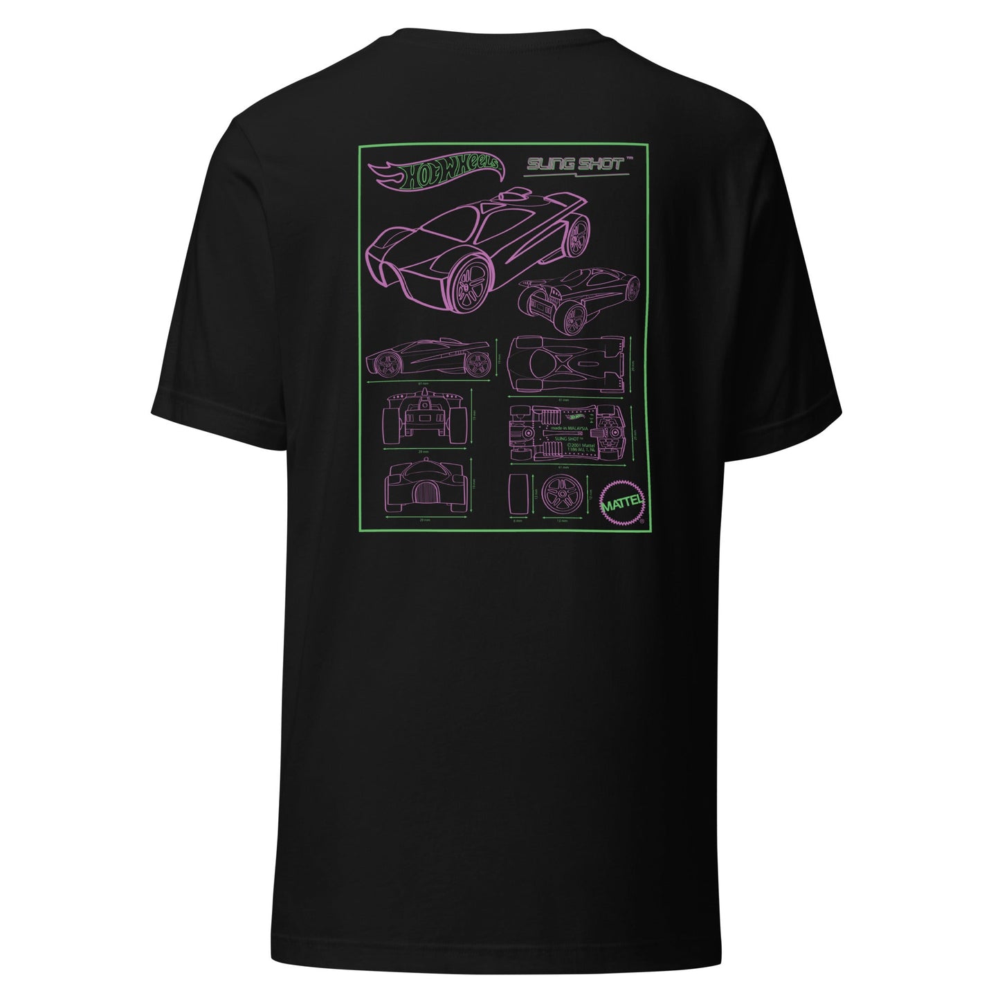 Hot Wheels MC Revealed Fan-Designed Black T-Shirt