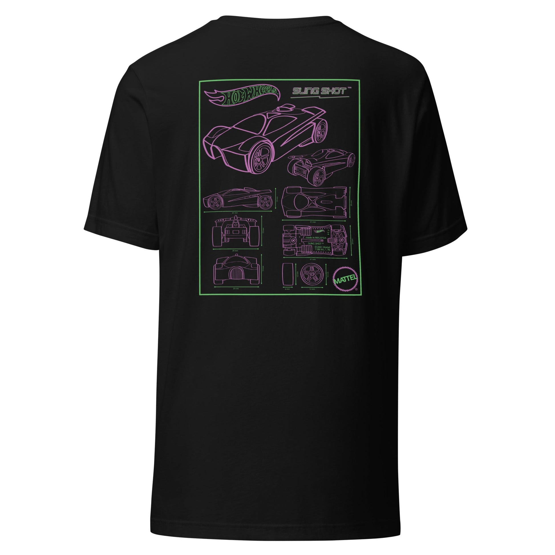 Hot Wheels MC Revealed Fan-Designed Black T-Shirt