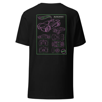 Hot Wheels MC Revealed Fan-Designed Black T-Shirt