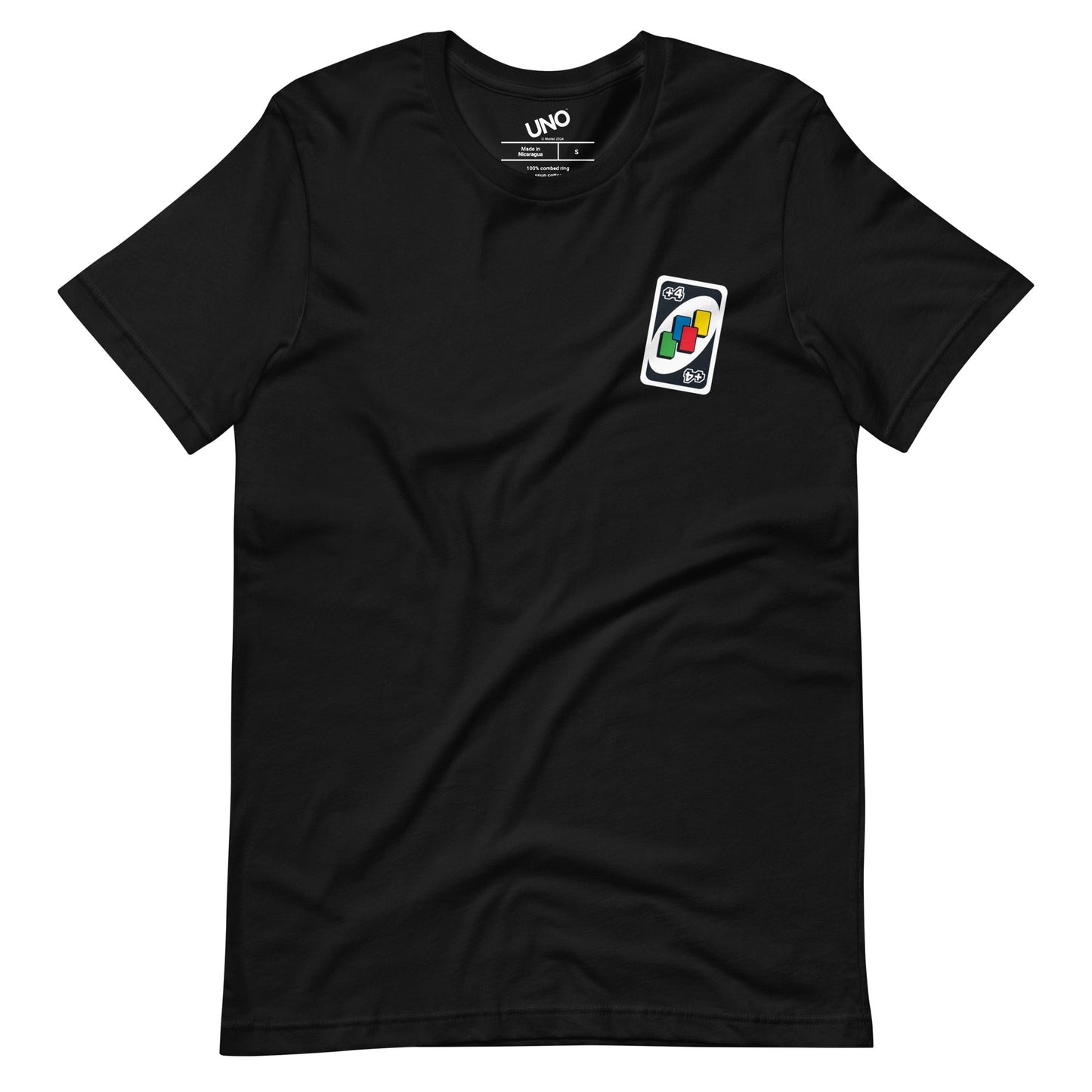 UNO +4 Card T-Shirt - Áo Thun Unisex Độc Quyền Mattel Creations - Hình ảnh sản phẩm