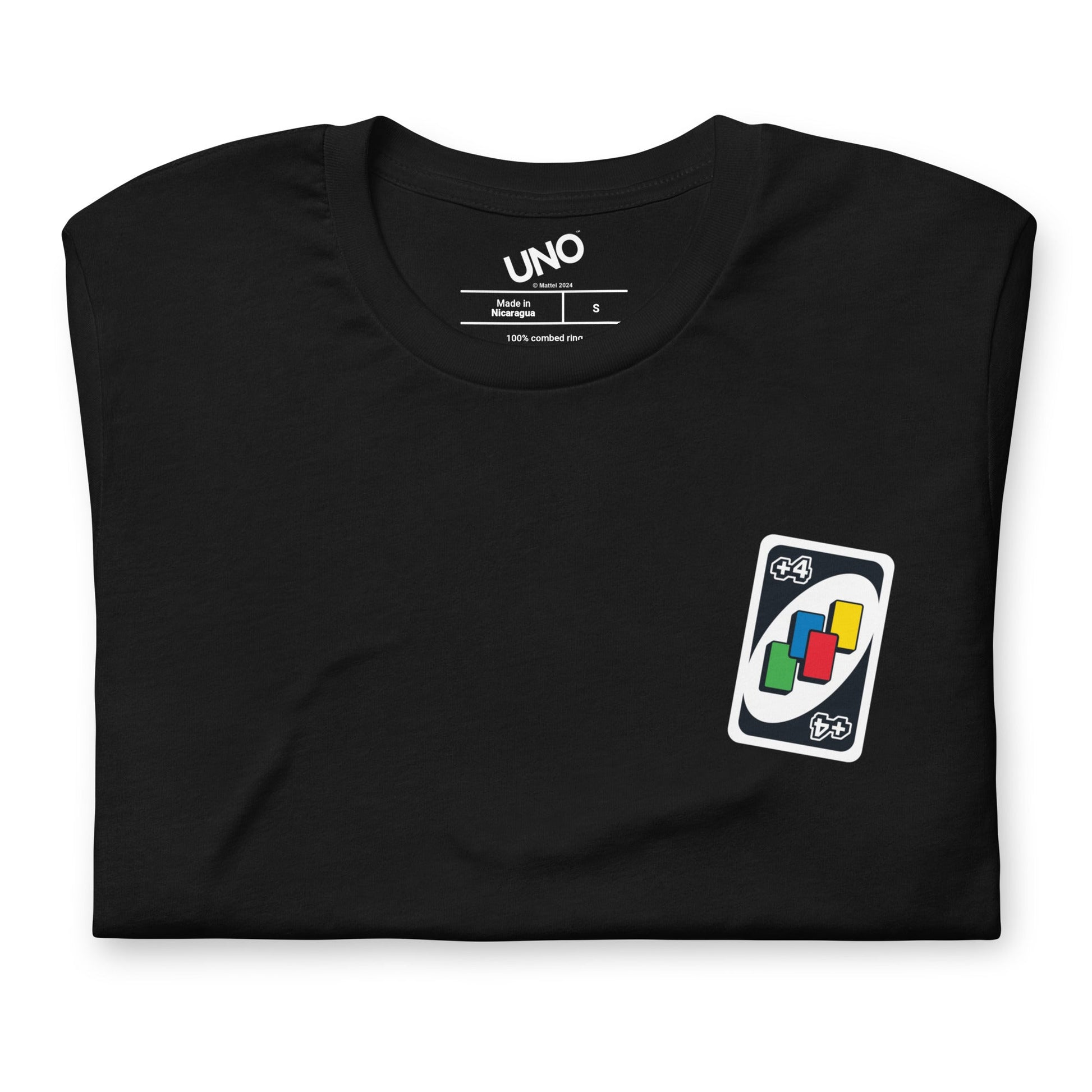 UNO +4 Card T-Shirt - Áo Thun Unisex Độc Quyền Mattel Creations - Hình ảnh chi tiết 2