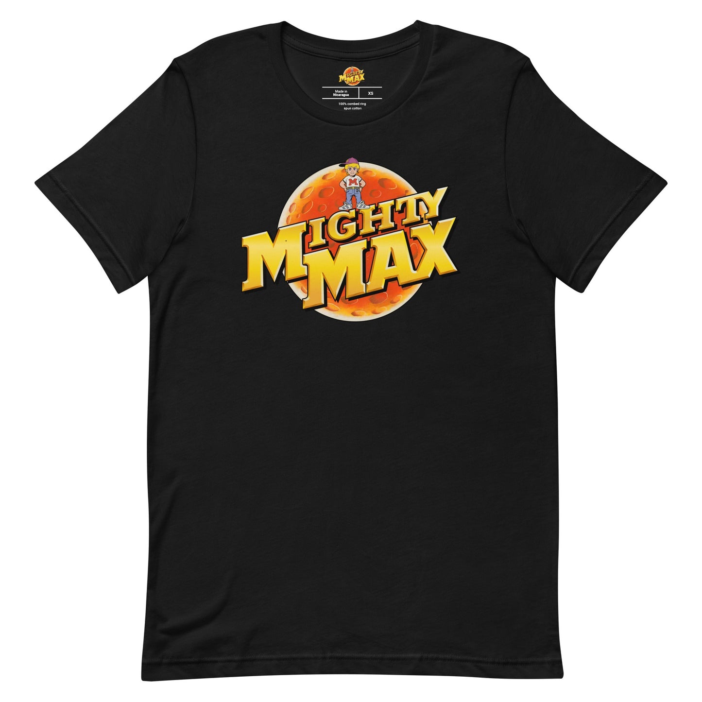 Mighty Max Logo T-Shirt - Áo Thun Unisex 100% Cotton Cao Cấp Mattel Creations - Hình ảnh sản phẩm