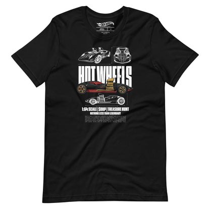Hot Wheels Nothing Less than Legendary Black T-Shirt
