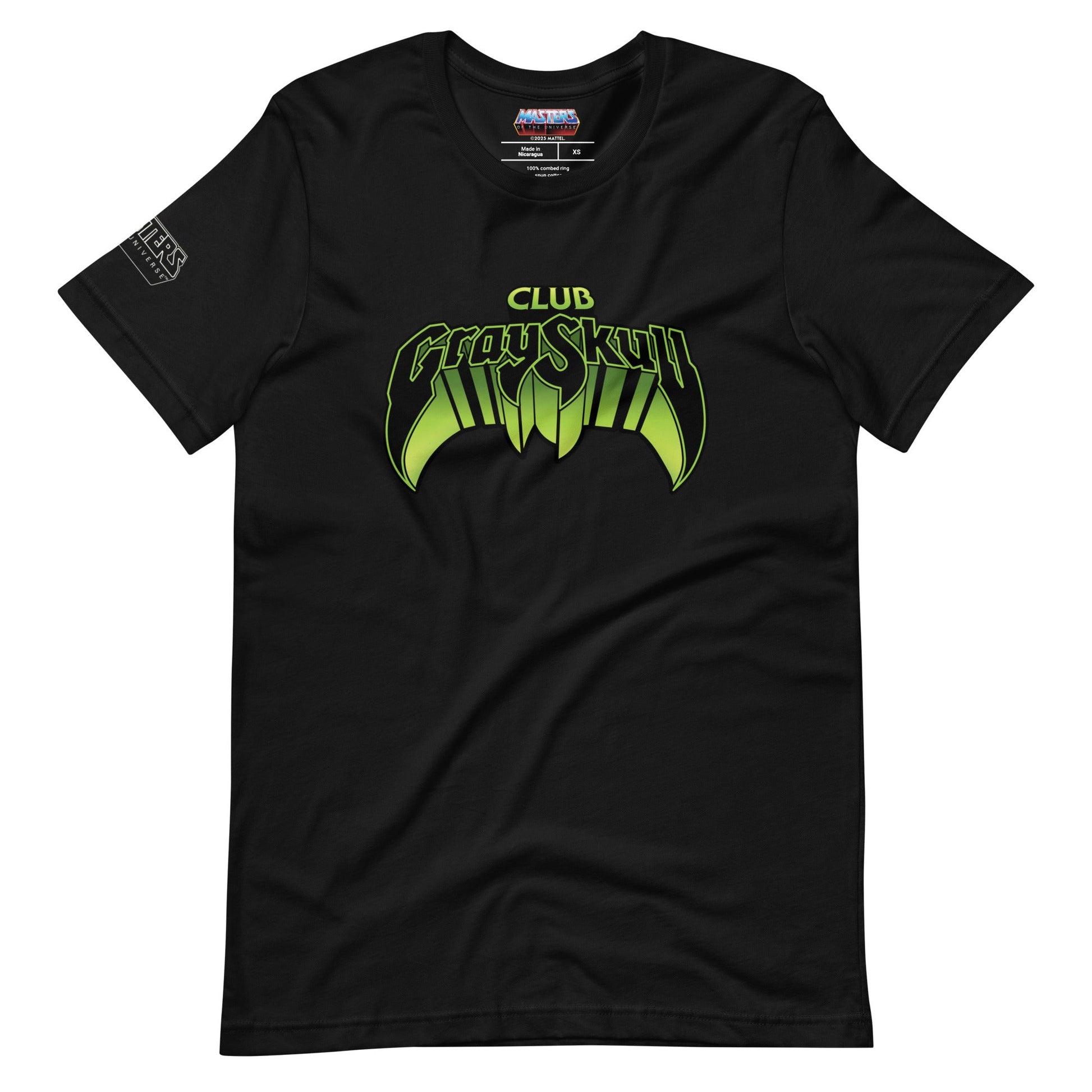 Masters of the Universe Club Grayskull Black T-Shirt