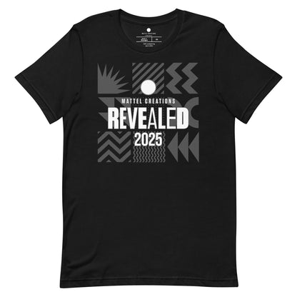 Mattel Creations Revealed 2025 Black T-Shirt