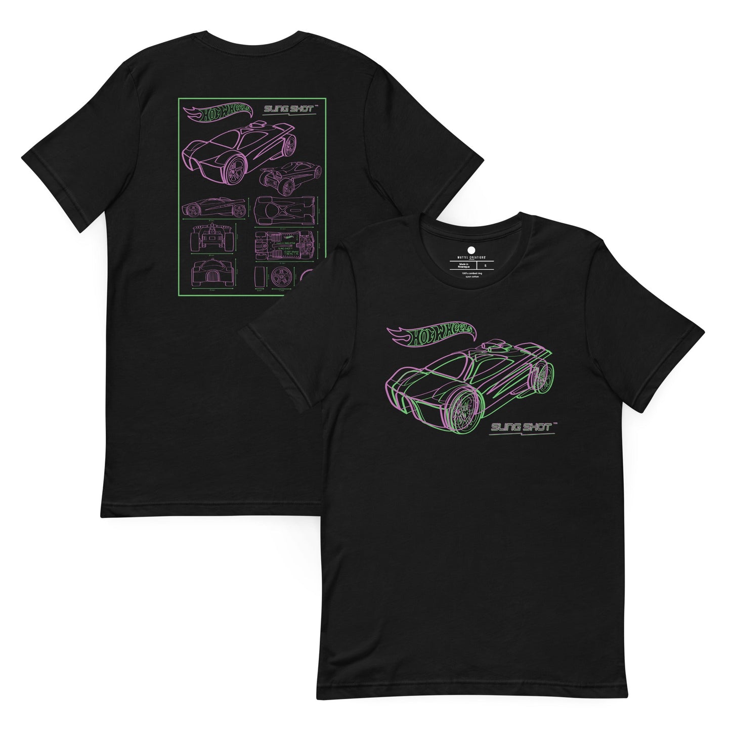 Hot Wheels MC Revealed Fan-Designed Black T-Shirt