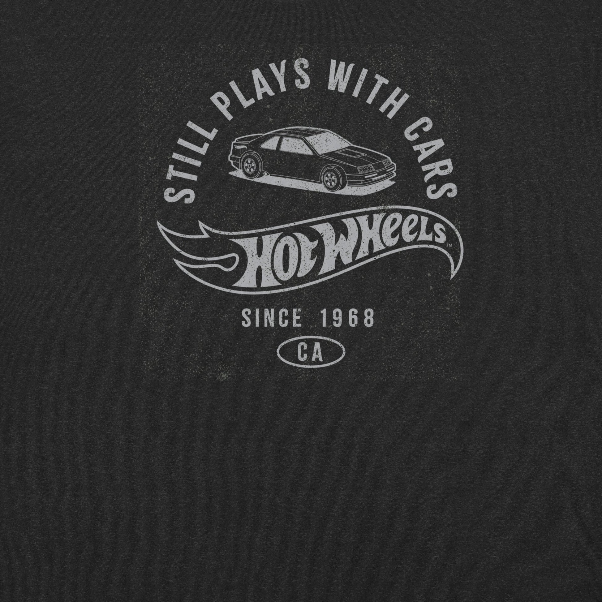 Hot Wheels Still Plays with Hot Wheels Cars Black T-Shirt