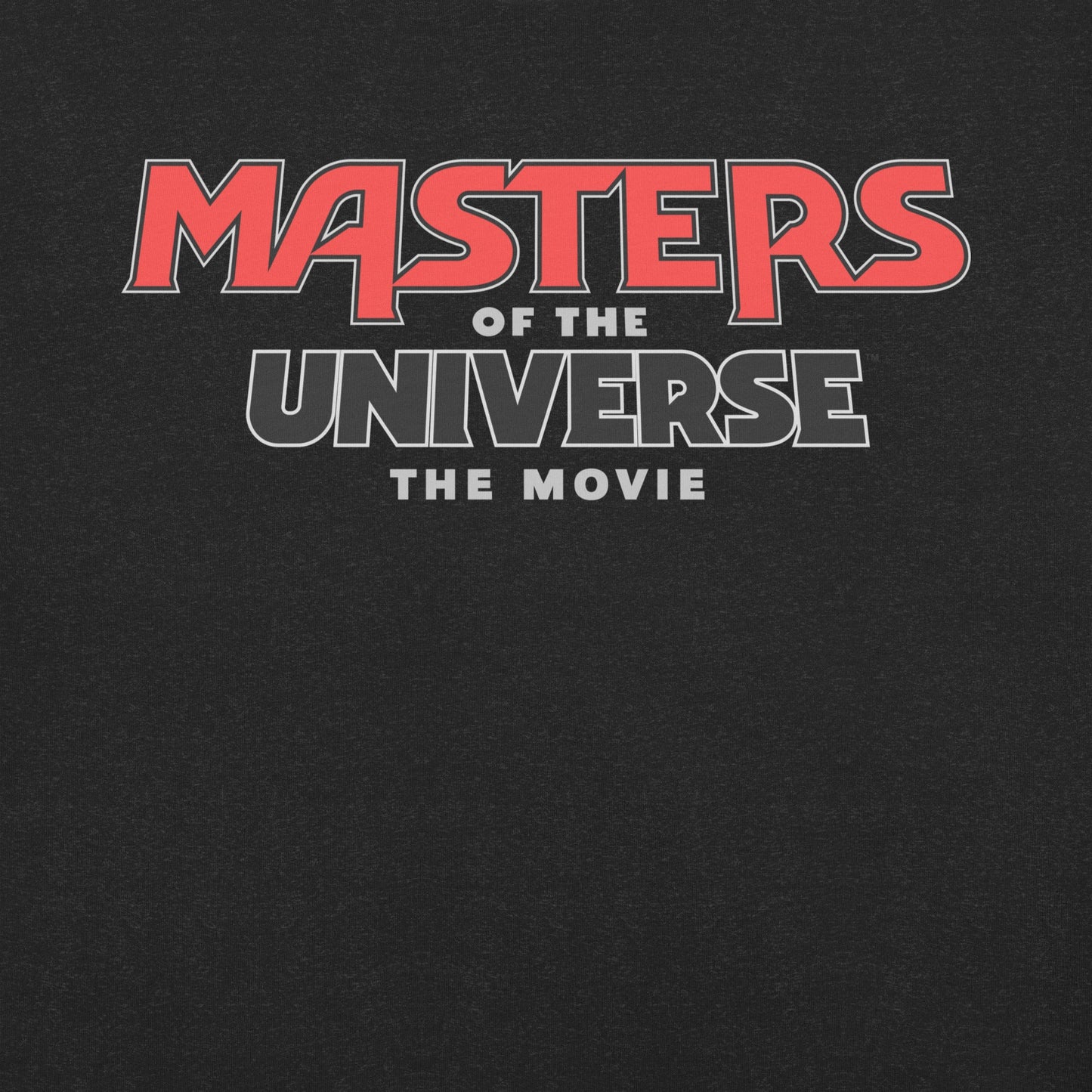 Masters of the Universe The Movie Logo Black T-Shirt