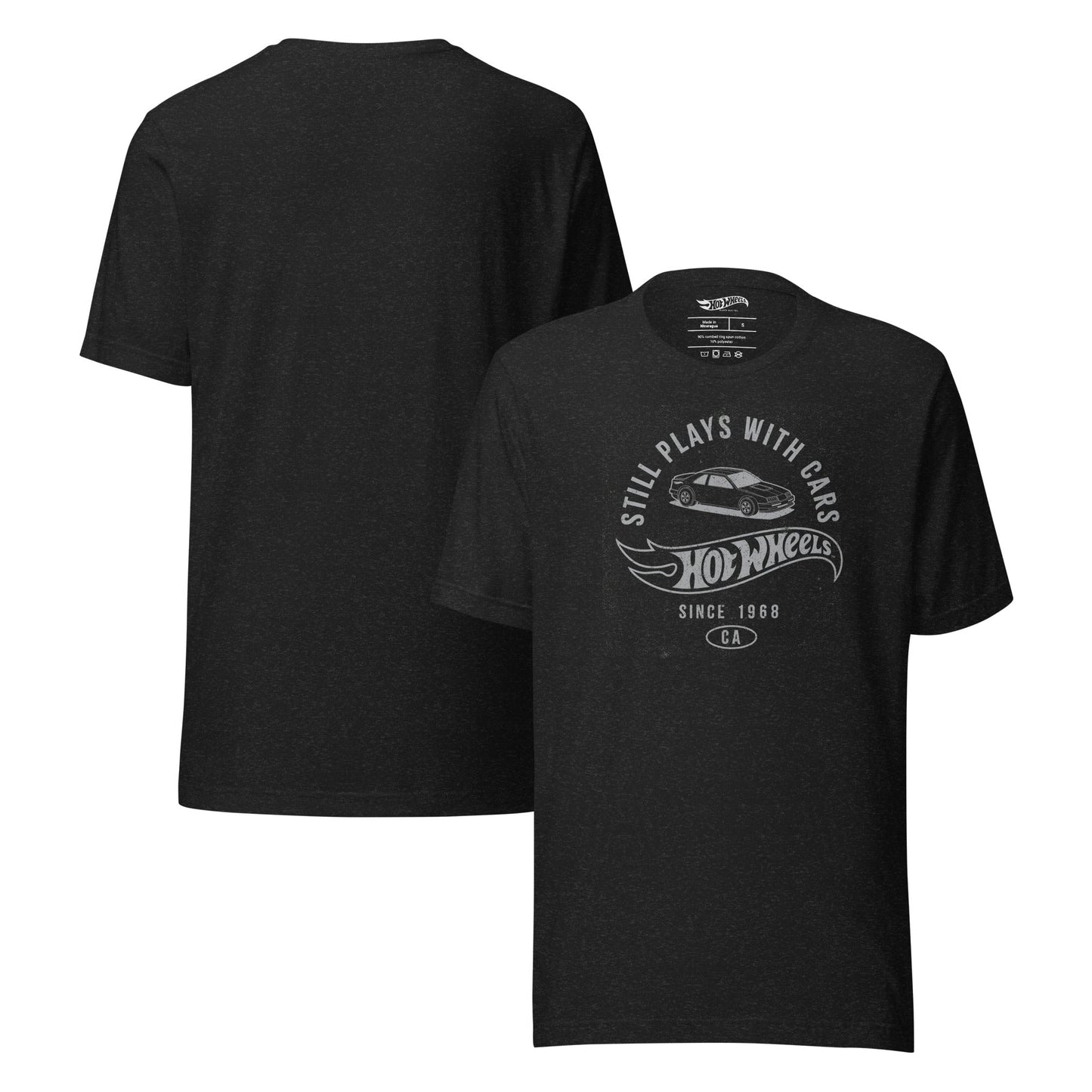 Hot Wheels Still Plays with Hot Wheels Cars Black T-Shirt