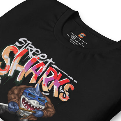 Street Sharks 30th Anniversary Ripster T-Shirt - Áo Thun Thời Trang Mattel Creations - Hình ảnh bổ sung 4