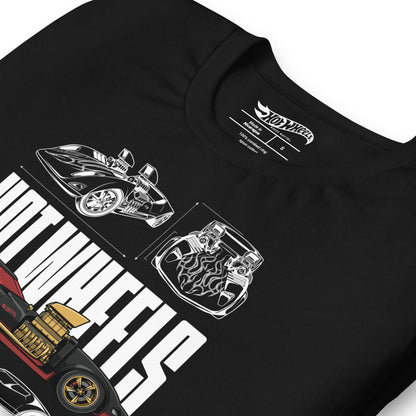 Hot Wheels Nothing Less than Legendary Black T-Shirt