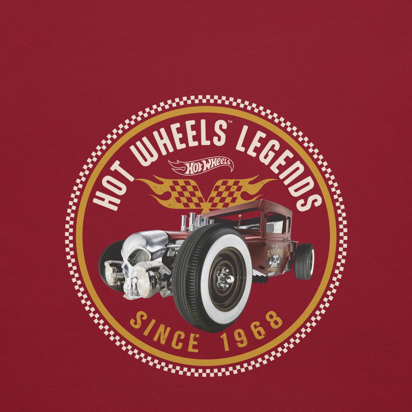 Hot Wheels Legends Red T-Shirt Áo Thun Unisex Độc Quyền Mattel Creations Hot Wheels - ảnh 1 - Apparel & Accessories