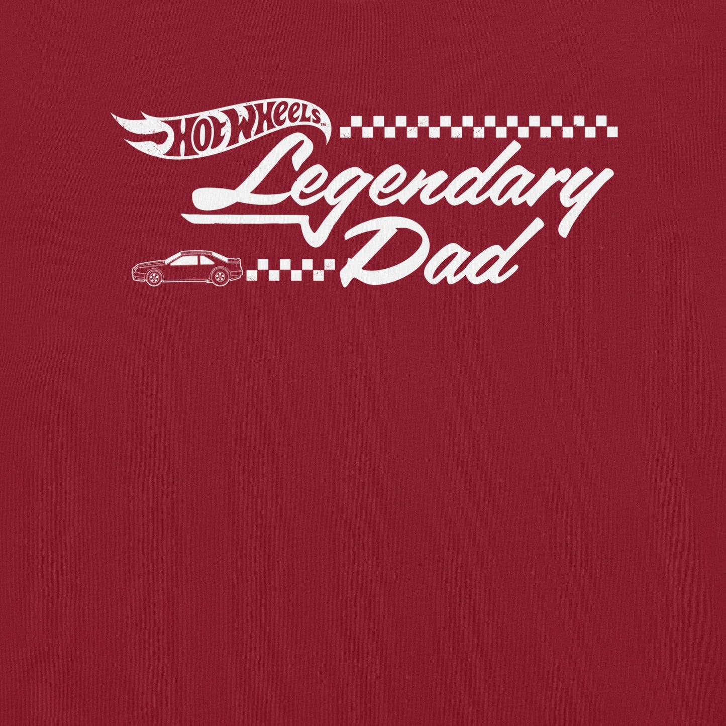 Hot Wheels Legendary Dad Red T-Shirt