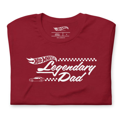 Hot Wheels Legendary Dad Red T-Shirt