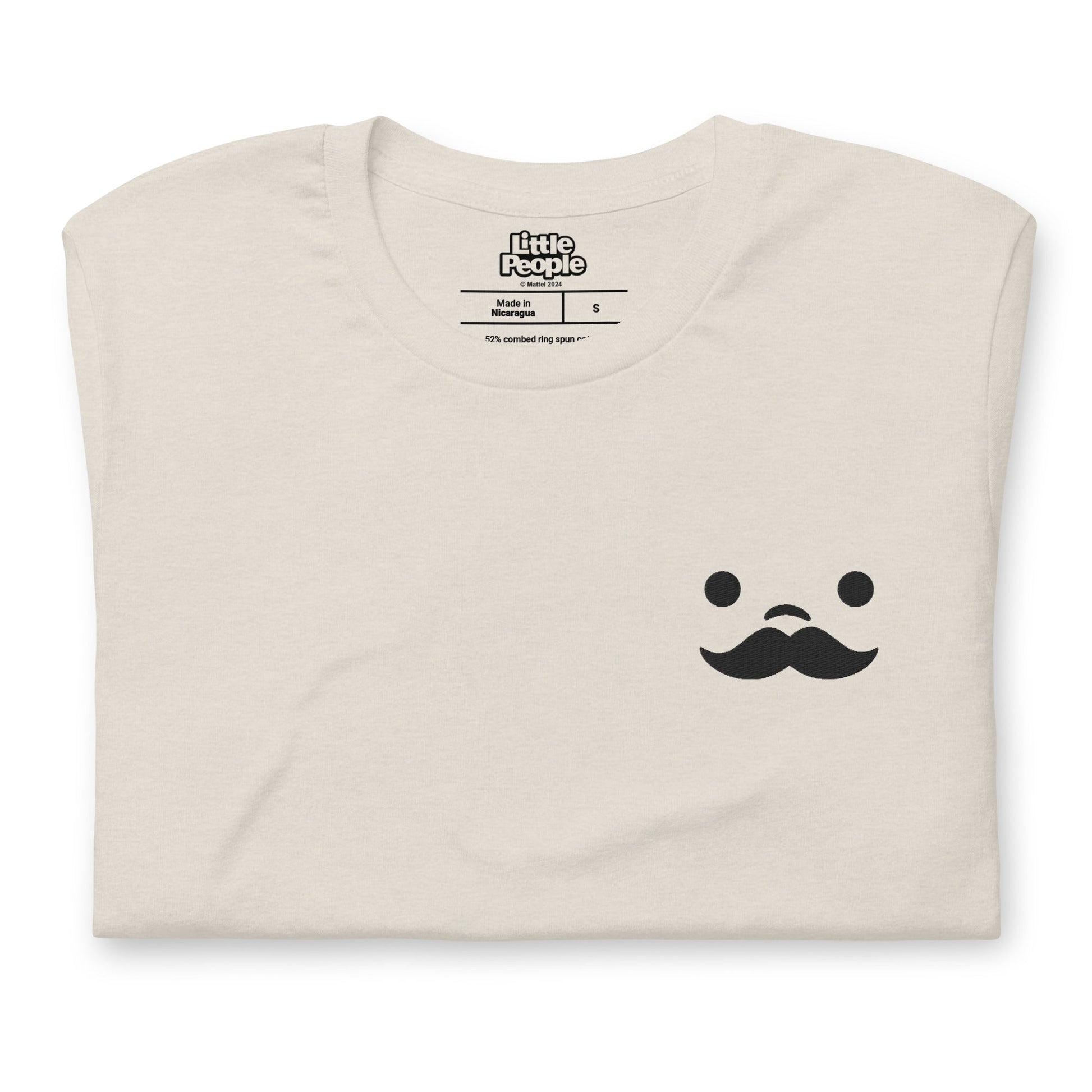 Little People Mustache T-Shirt - Áo Thun Unisex Độc Quyền Little People Collector - Hình ảnh chi tiết 2