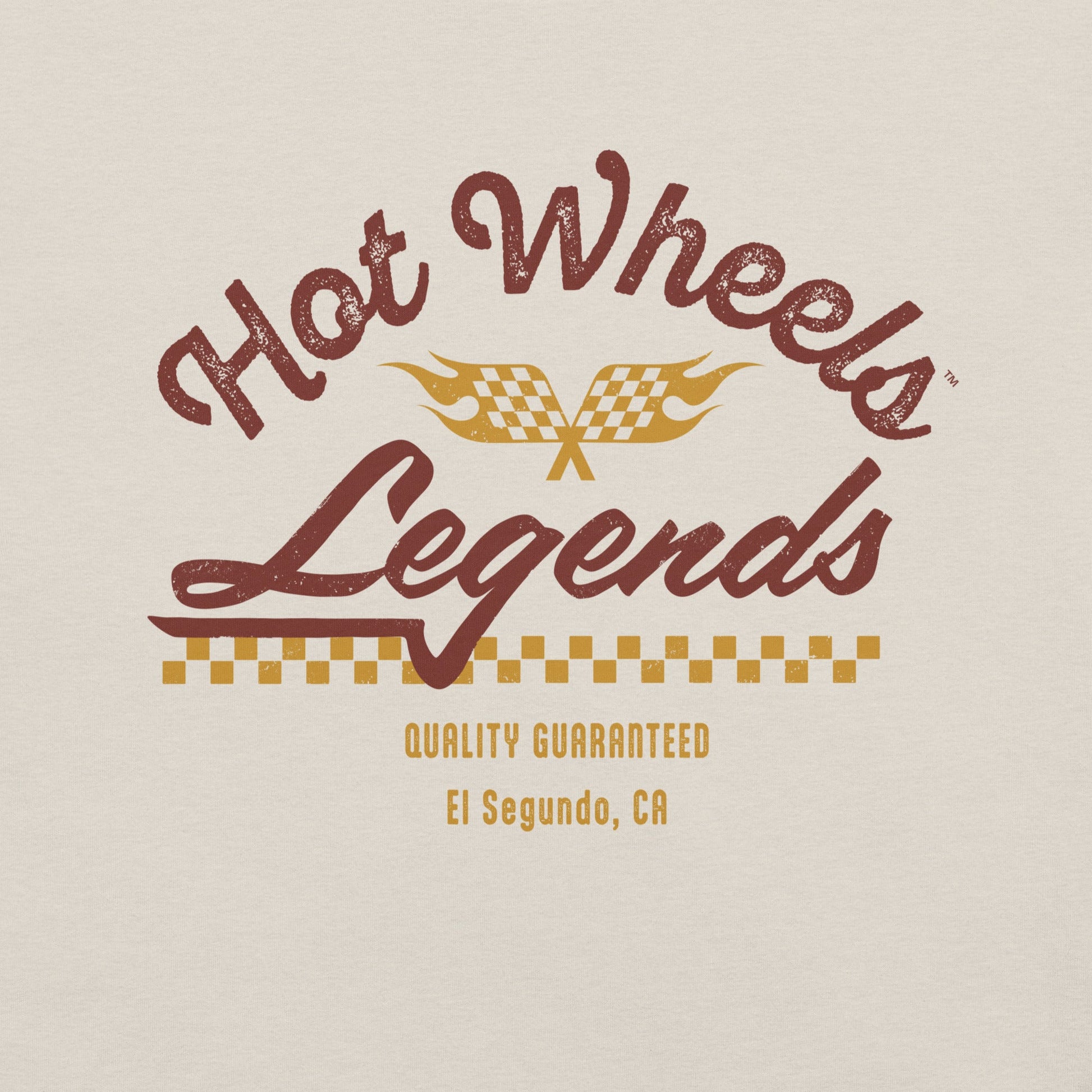 Hot Wheels Legends Cream T-Shirt - Áo Thun Unisex Mattel Creations Exclusive - Hình ảnh chi tiết 2