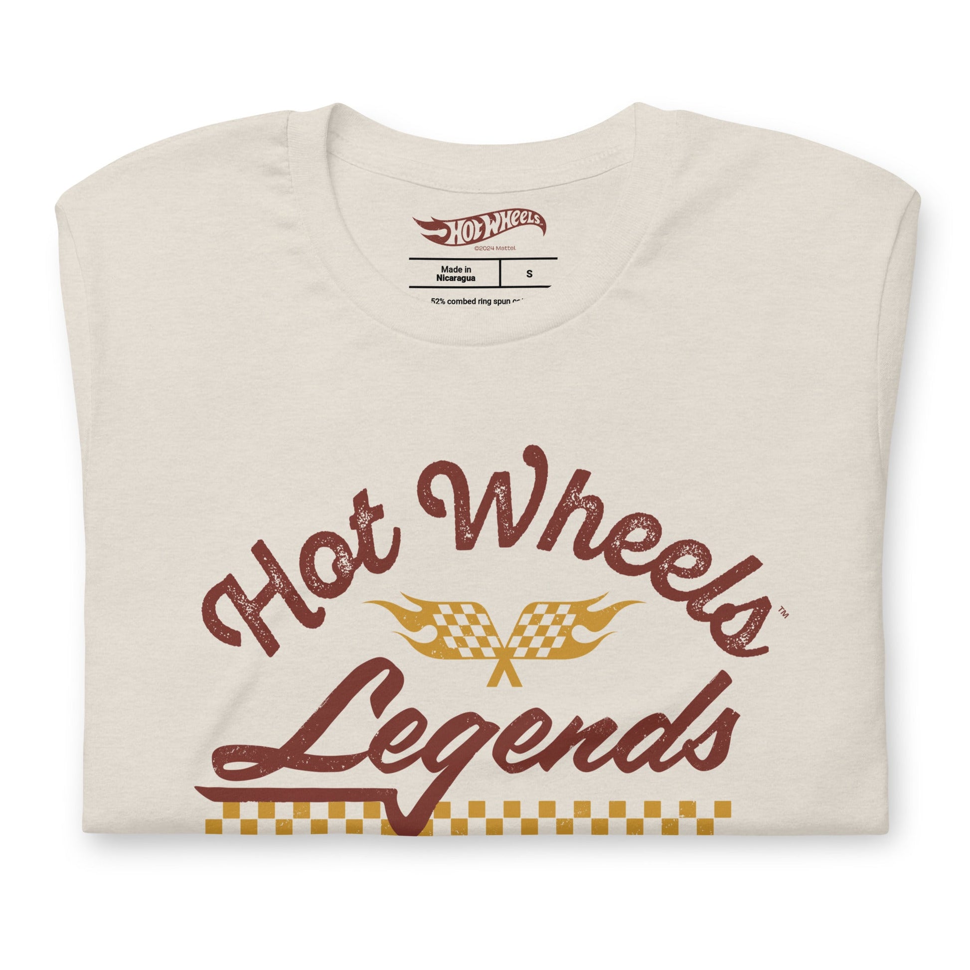 Hot Wheels Legends Cream T-Shirt - Áo Thun Unisex Mattel Creations Exclusive - Hình ảnh bổ sung 4