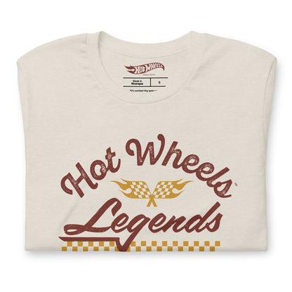 Hot Wheels Legends Cream T-Shirt - Áo Thun Unisex Mattel Creations Exclusive - Hình ảnh bổ sung 4