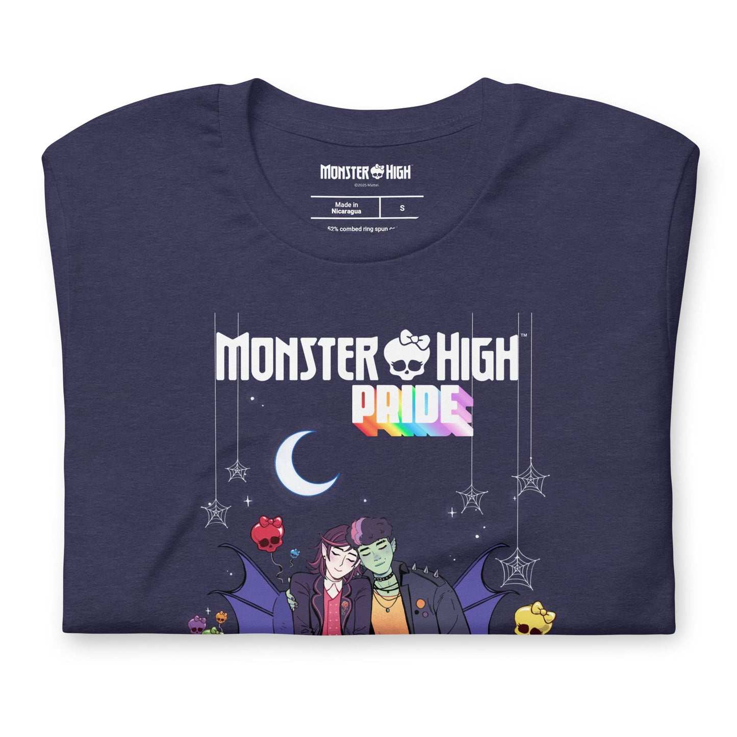 Monster High Pride Kieran & Spelldon Navy T-Shirt