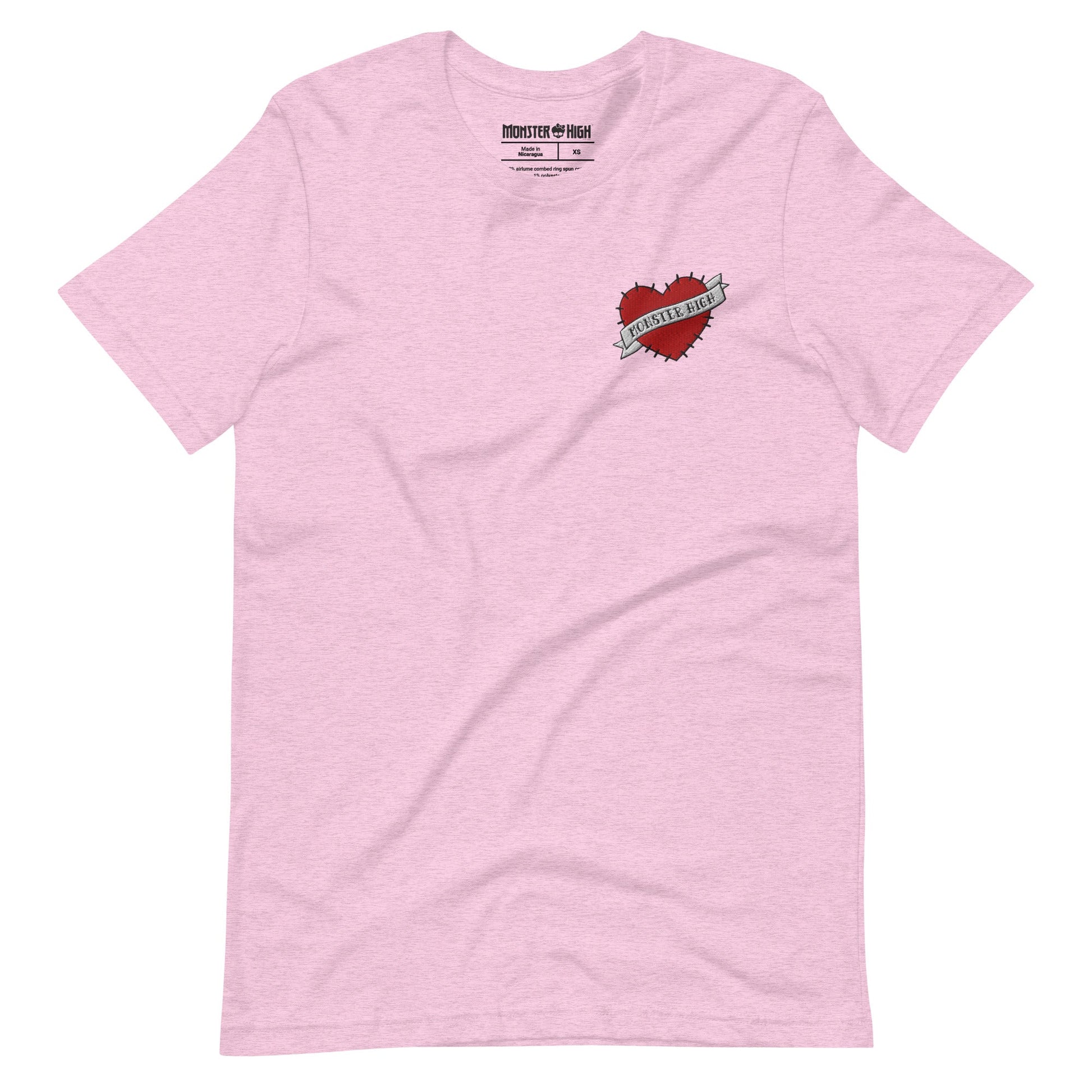 Monster High Embroidered Logo Heart T-Shirt - Áo Thun Thêu Logo Trái Tim - Mattel Creations - Hình ảnh bổ sung 6