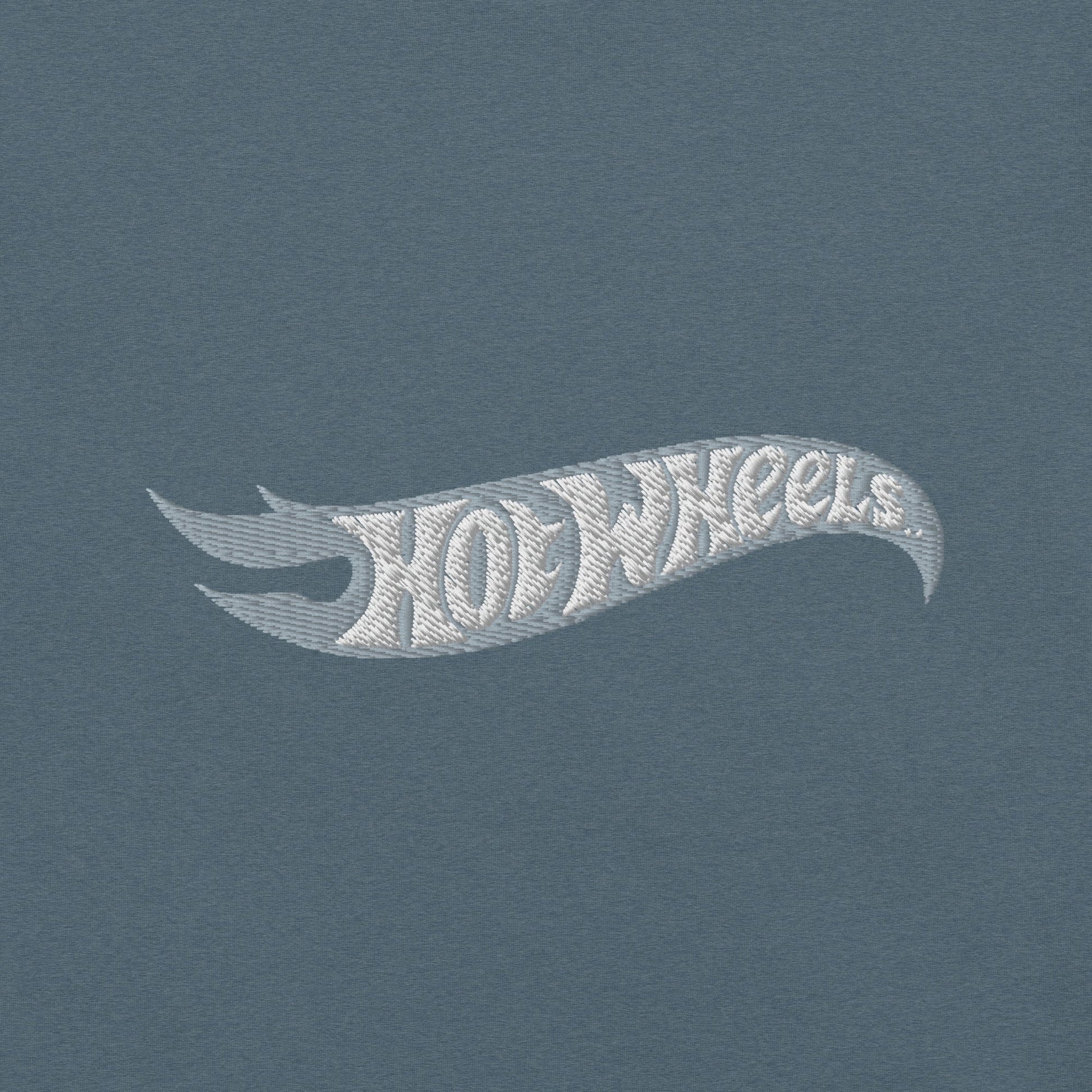 Hot Wheels Speed Shop Embroidered Blue T-Shirt