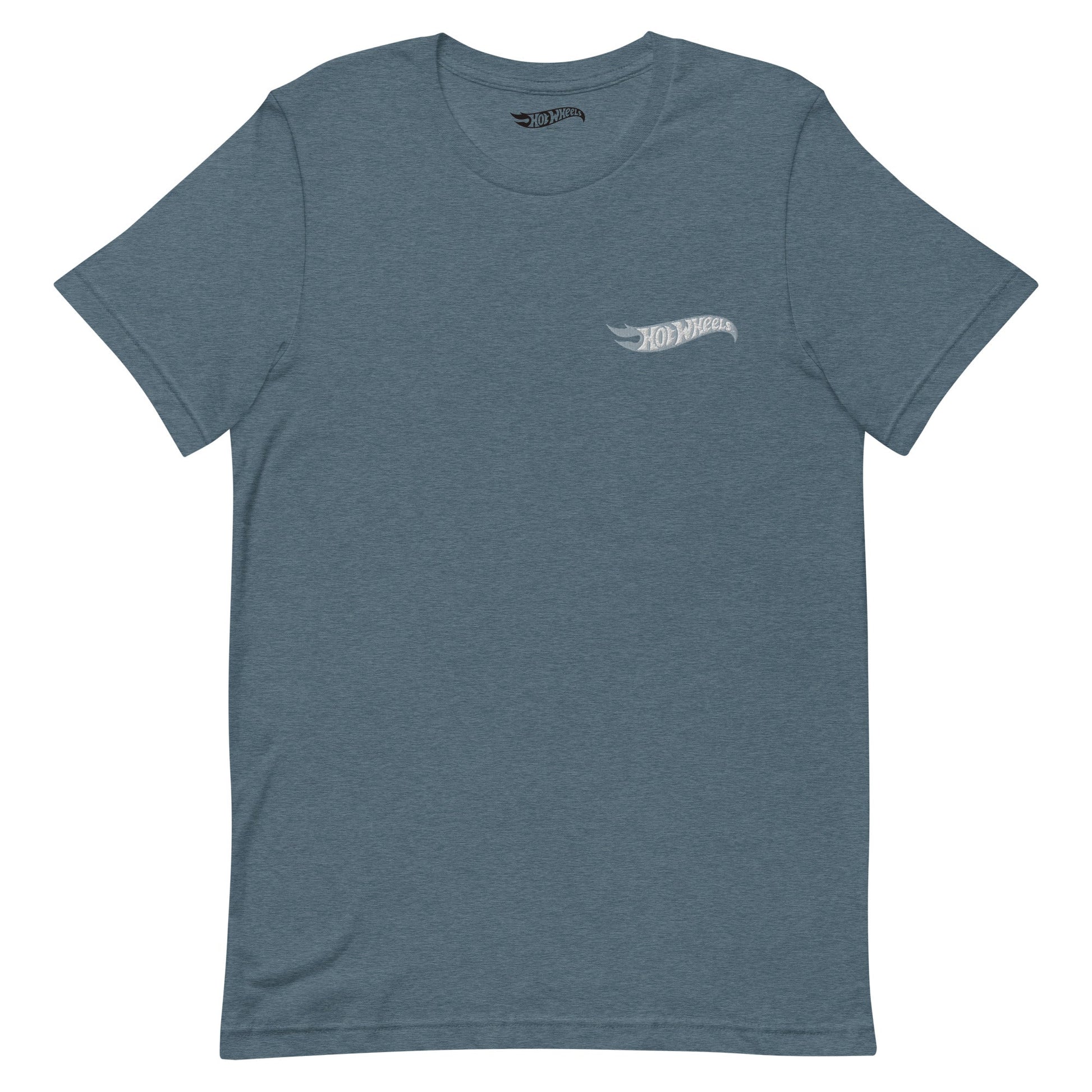 Hot Wheels Speed Shop Embroidered Blue T-Shirt