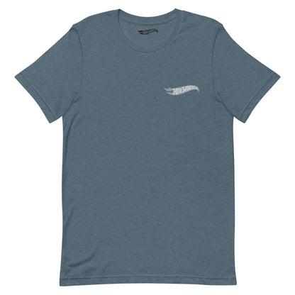 Hot Wheels Speed Shop Embroidered Blue T-Shirt