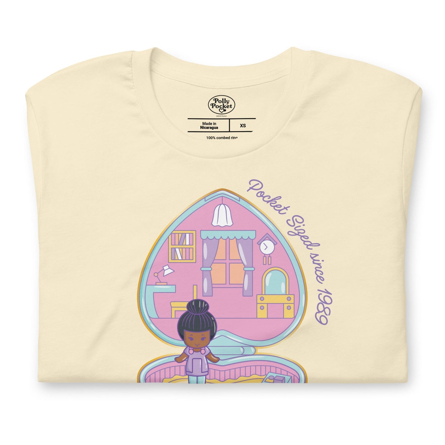 Polly Pocket Sized Since 1989 Yellow T-Shirt