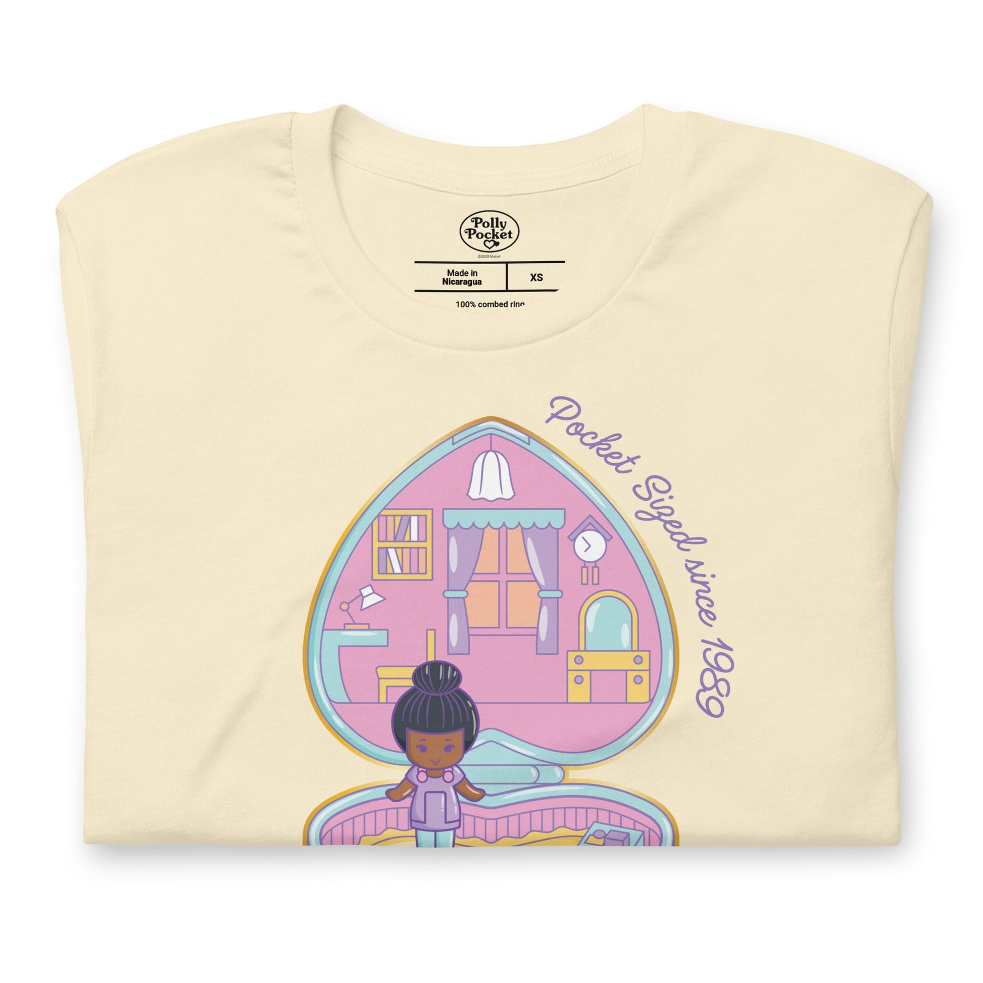 Polly Pocket Sized Since 1989 Yellow T-Shirt