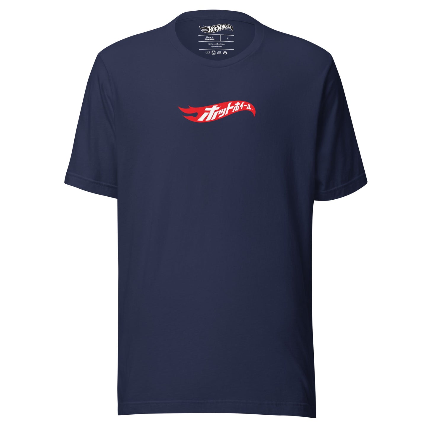 Hot Wheels in Kanji Navy T-Shirt
