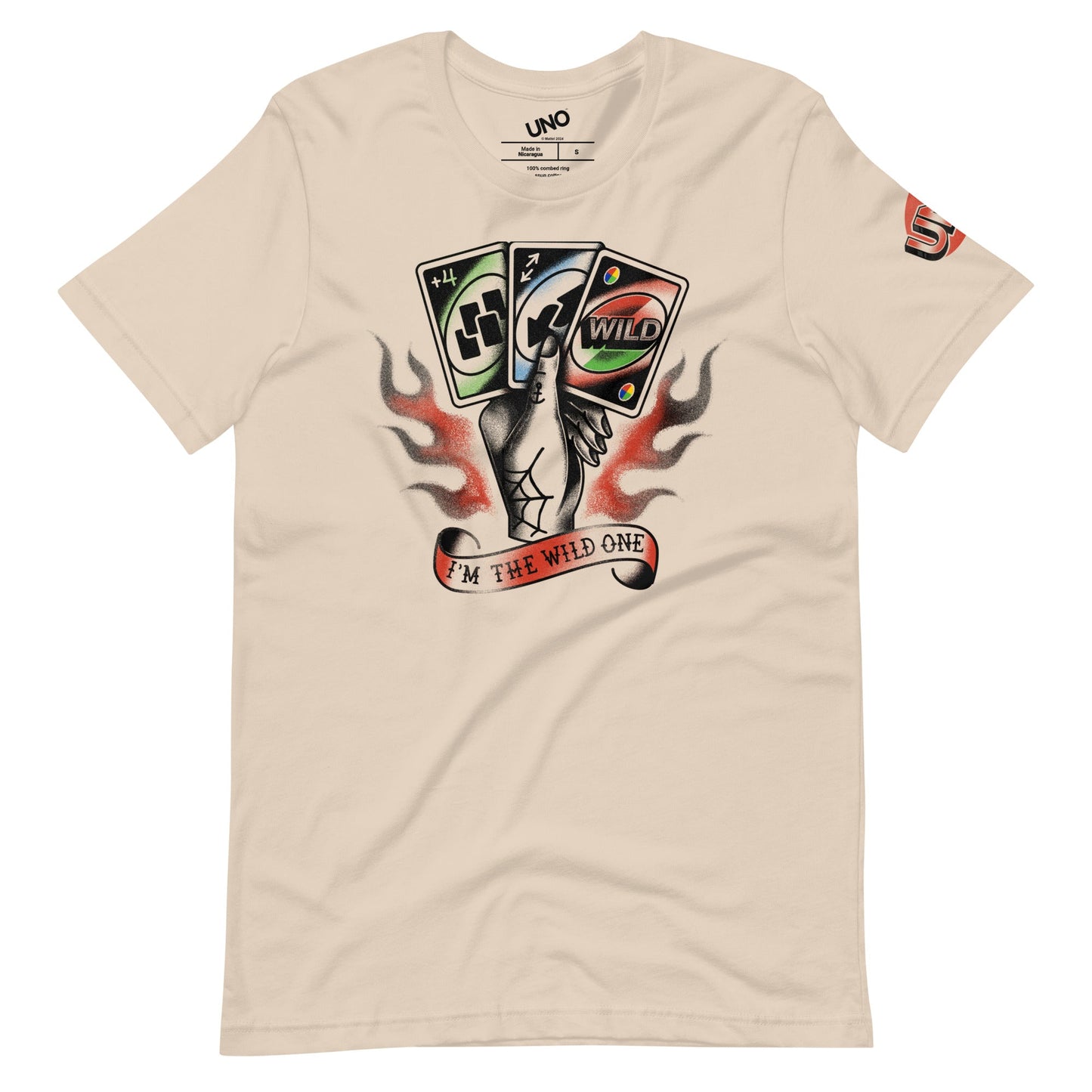 UNO Wild One T-Shirt - Áo thun Unisex Độc quyền Mattel Creations - Hình ảnh sản phẩm