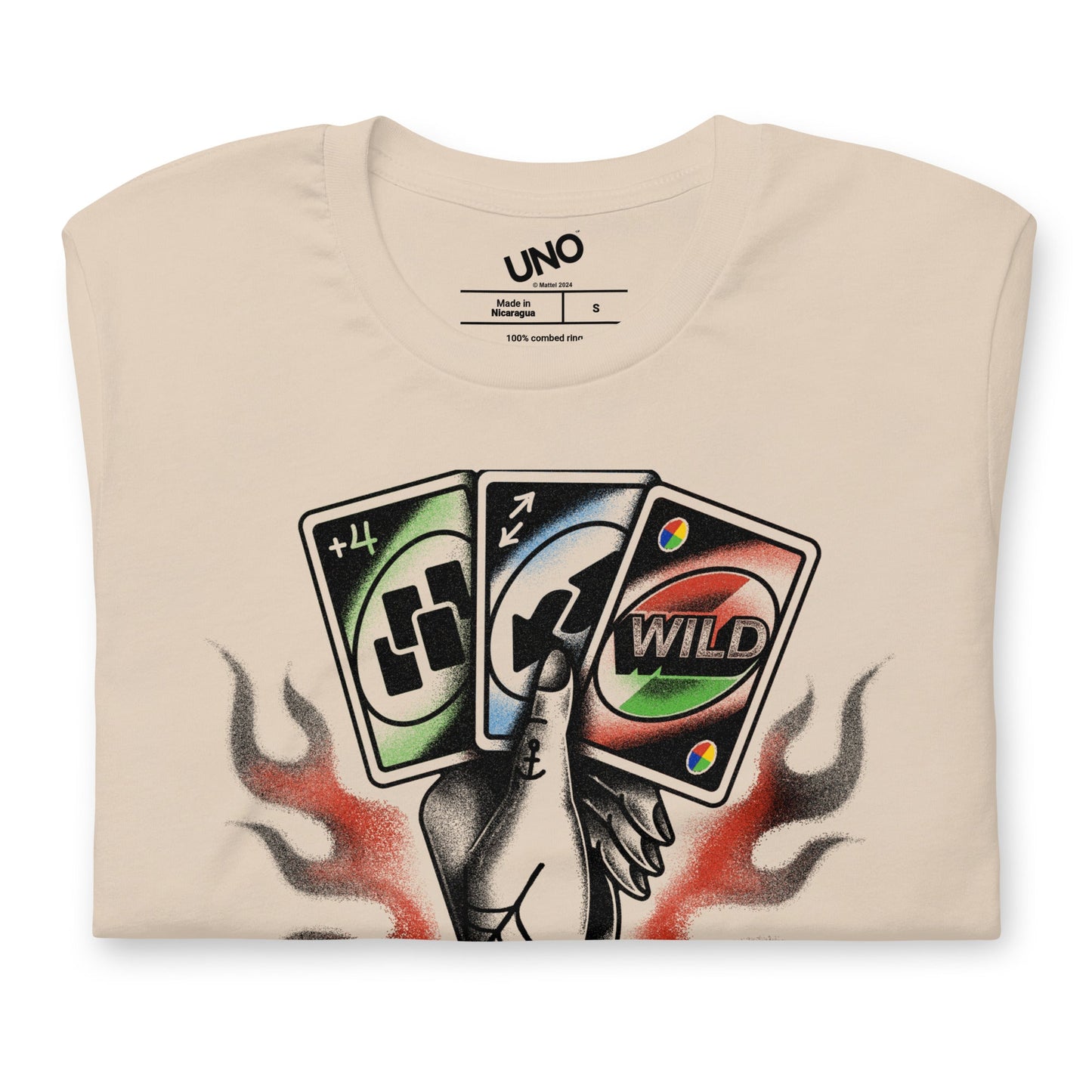 UNO Wild One T-Shirt - Áo thun Unisex Độc quyền Mattel Creations - Góc nhìn khác 3