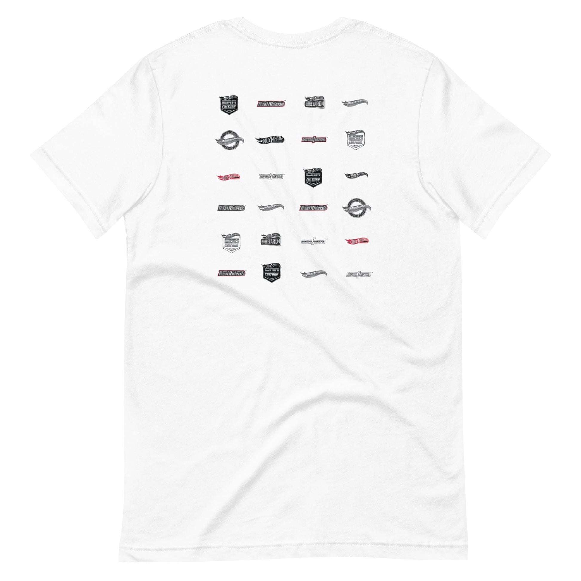 Hot Wheels Logos White T-Shirt