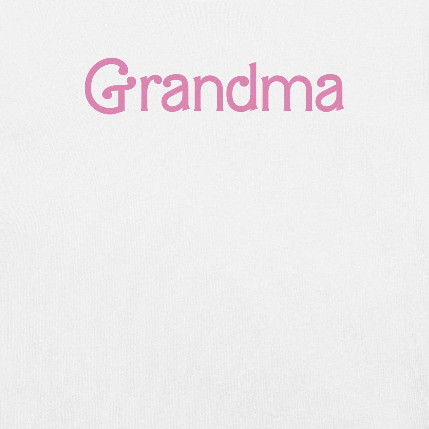 Barbie Grandma White T-Shirt