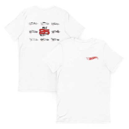 Hot Wheels 2025 RLC Membership White T-Shirt