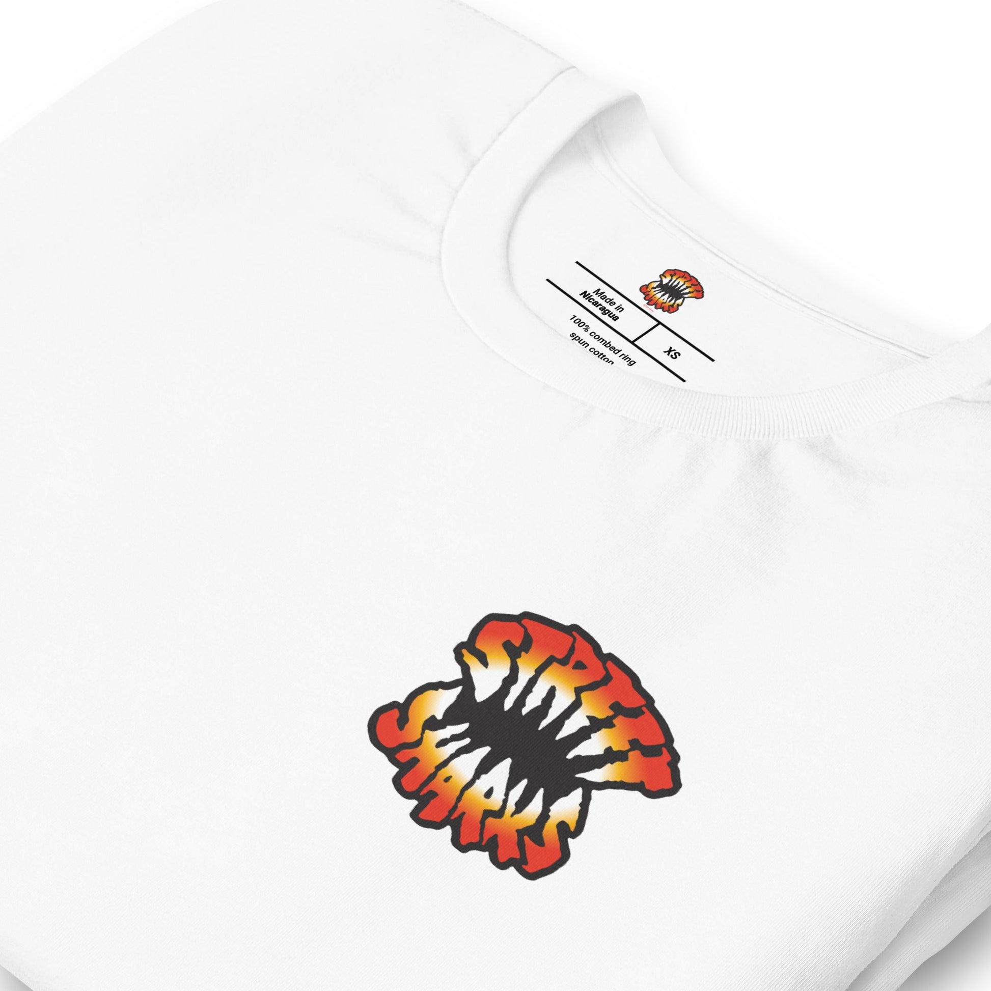 Street Sharks Spray Paint T-Shirt - Áo Thun Unisex In Hình Graffiti - Mattel Creations - Góc nhìn khác 3