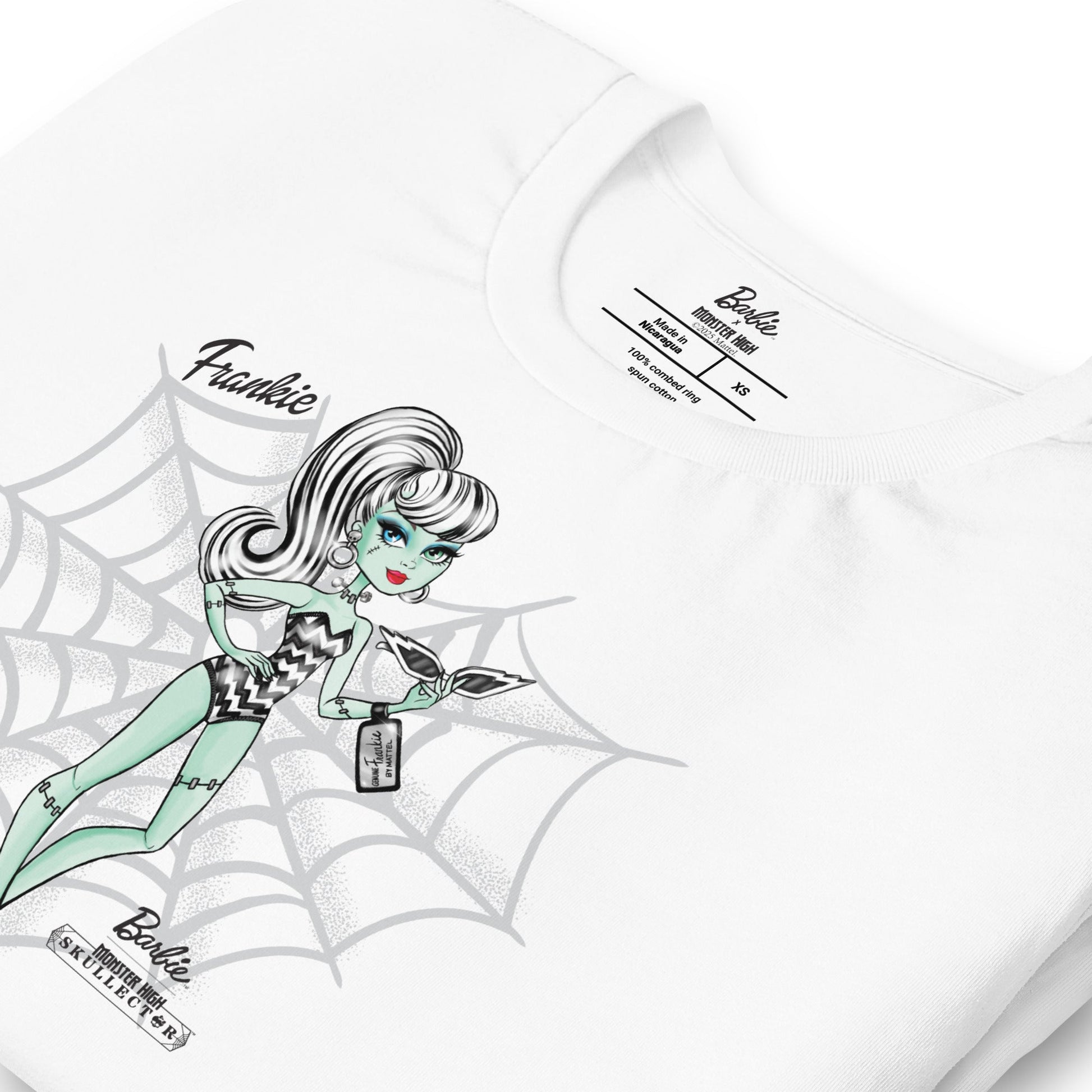Monster High Barbie Frankie Barbie White T-shirt