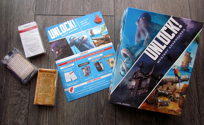 Unlock! Mystery Adventures - Board Game Escape Room Giải Đố Thẻ Bài - Space Cowboys - Hình ảnh bổ sung 4