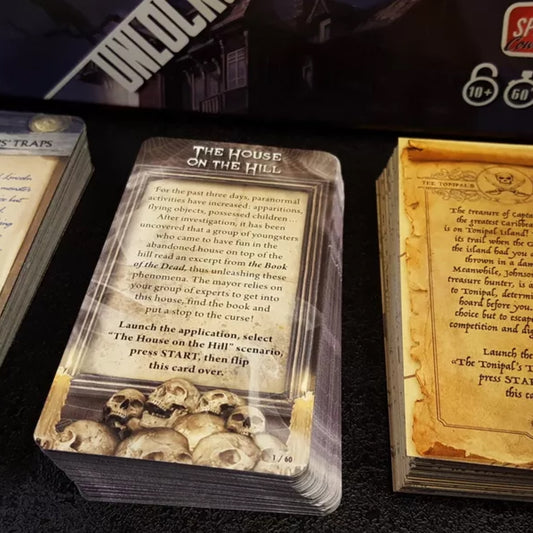 Unlock! Mystery Adventures - Board Game Escape Room Giải Đố Thẻ Bài - Space Cowboys