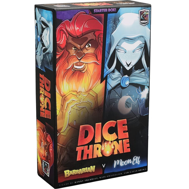 Dice Throne: Season One Rerolled - Barbarian vs. Moon Elf | Board Game Đối Kháng | Roxley Games - Hình ảnh chi tiết 2