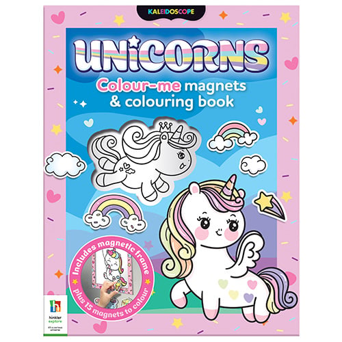 Unicorns Colour-Me Magnets