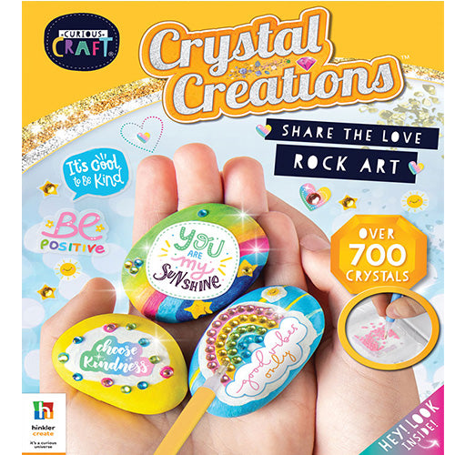 Curious Craft Crystal Creations Share the Love Rock Art