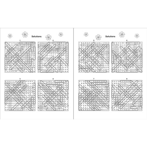 Large Print Wordsearch