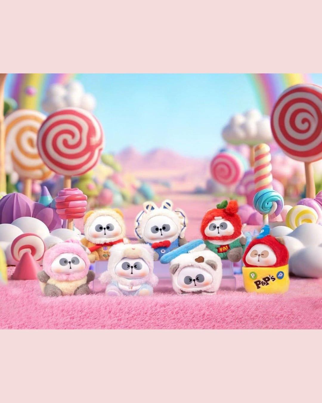 MR.PA Small Sugar Vinyl Plush Blind Box Series - Đồ Chơi Hộp Mù Vinyl Plush - ToyCity - Hình ảnh sản phẩm