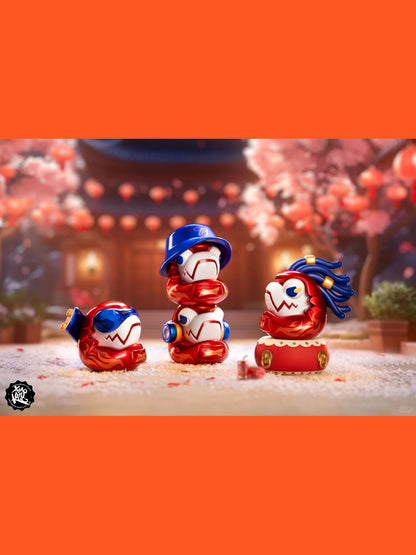 Budweiser x Wasa Chameleon - Mô hình Blind Box Art Toy chính hãng Wasa Toys